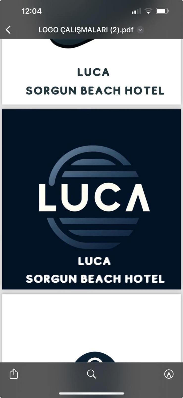 Luca Beach Hotel Side Kültér fotó